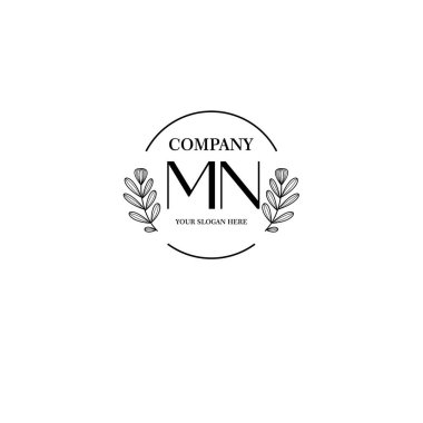 Markalaşma ve Kişisel Kullanım İçin Çiçek MN İlk Logo Koleksiyonu