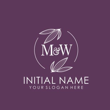 Botanik Çember Tasarımı ile MW İlk Logosu