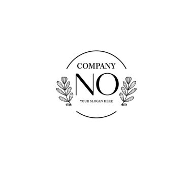 Markalaşma ve Kişisel Kullanım İçin Çiçek HAYIR İlk Logo Koleksiyonu