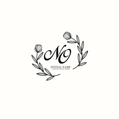 Markalaşma ve Kişisel Kullanım İçin Çiçek HAYIR İlk Logo Koleksiyonu