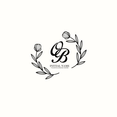 Markalaşma ve Kişisel Kullanım İçin Çiçek OB İlk Logo Koleksiyonu