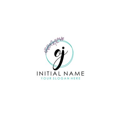 Botanik Çember Tasarımı ile OJ İlk Logosu