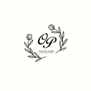 Markalaşma ve Kişisel Kullanım İçin Çiçek İşlem Logosu Koleksiyonu