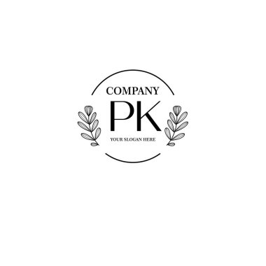 Markalaşma ve Kişisel Kullanım İçin Çiçek PK İlk Logo Koleksiyonu