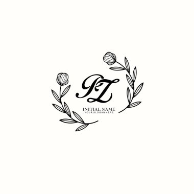 Markalaşma ve Kişisel Kullanım İçin Çiçek PZ İlk Logo Koleksiyonu