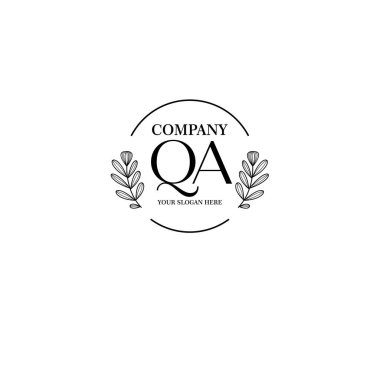 Markalaşma ve Kişisel Kullanım İçin Çiçek QA İlk Logo Koleksiyonu