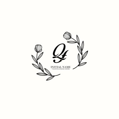 Markalaşma ve Kişisel Kullanım İçin Çiçek QF İlk Logo Koleksiyonu