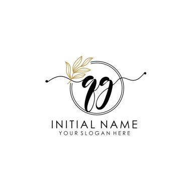 El yazısı QG Botanik ve Minimalist Tasarımlı İlk Logo