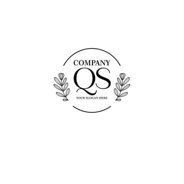 Markalaşma ve Kişisel Kullanım İçin Çiçek QS İlk Logo Koleksiyonu