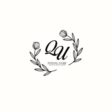 Markalaşma ve Kişisel Kullanım İçin Çiçek QU İlk Logo Koleksiyonu