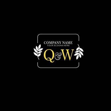 Botanik Çember Tasarımı ile QW İlk Logosu