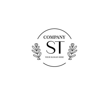 Markalaşma ve Kişisel Kullanım İçin Çiçek ST İlk Logo Koleksiyonu