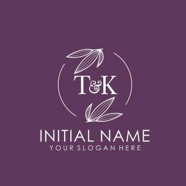 Botanik Çember Tasarımı ile TK İlk Logosu