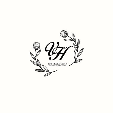 Markalaşma ve Kişisel Kullanım İçin Çiçek VH İlk Logo Koleksiyonu