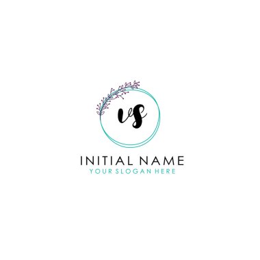 Botanik Çember Tasarımı ile VS İlk Logosu