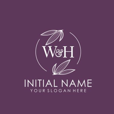 Botanik Çember Tasarımı ile WH İlk Logosu