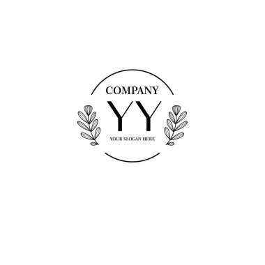 Markalaşma ve Kişisel Kullanım İçin Çiçek YY İlk Logo Koleksiyonu