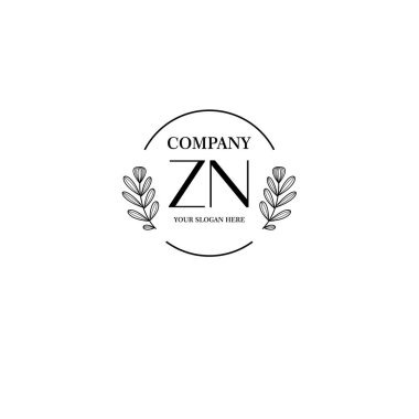 Markalaşma ve Kişisel Kullanım İçin Çiçek ZN İlk Logo Koleksiyonu