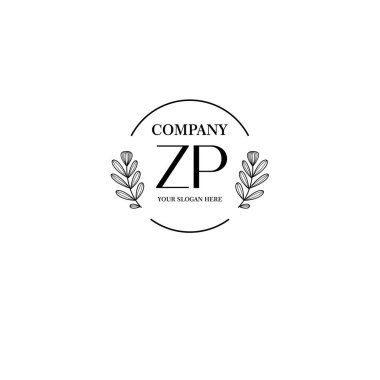 Markalaşma ve Kişisel Kullanım İçin Çiçek ZP İlk Logo Koleksiyonu