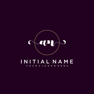 Minimalist Çiçek Baş Logosu, Bir Marka Şablonu