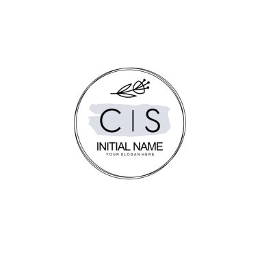 Kişisel ya da Brand için CS Minimal Çiçek Logosu Koleksiyonu