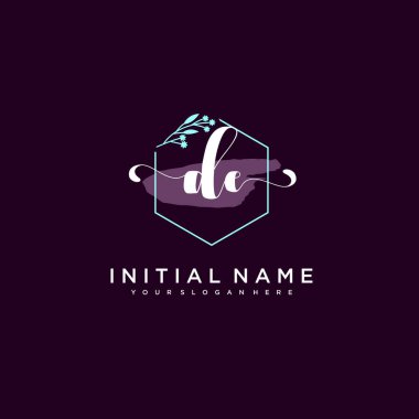 Minimalist Çiçek Baş Logosu, de Marka Şablonu