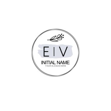 Kişisel ya da Marka İçin EZ Minimal Çiçek Logosu Koleksiyonu