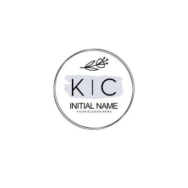 Kişisel ya da Brand için KC Minimal Çiçek Logosu Koleksiyonu