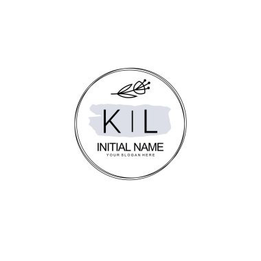 Kişisel ya da Brand için KL Minimal Çiçek Logosu Koleksiyonu