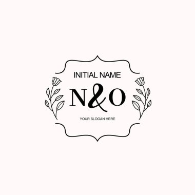 Minimalist Çiçek Baş Logosu, Markasız Şablon