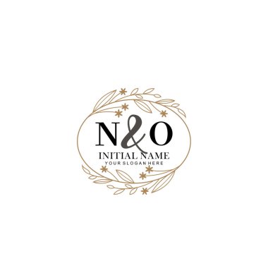 Minimalist Çiçek Baş Logosu, Markasız Şablon