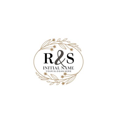 Minimalist Çiçek Baş Logosu, SC Marka Şablonu