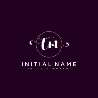 Minimalist Çiçek Baş Logosu, TM Marka Şablonu