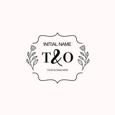 Minimalist Çiçek Baş Logosu, Markalaşma Şablonu