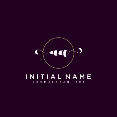 Minimalist Çiçek Baş Logosu, UA Marka Şablonu