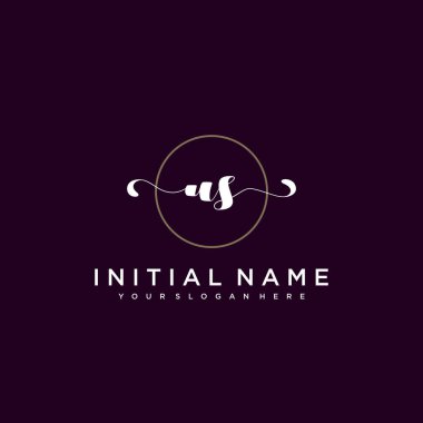 Minimalist Çiçek Baş Logosu, ABD Marka Şablonu