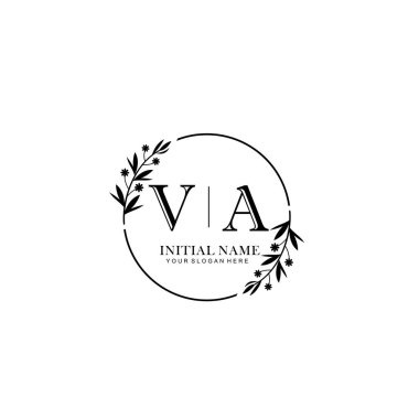 Kişisel ya da Marka İçin Minimum Çiçek Logosu Koleksiyonu