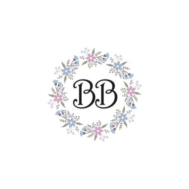 Çiçek Monogramı BB Tasarımı Koleksiyonu