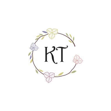 Çiçek Monogramı KT Tasarımları Koleksiyonu