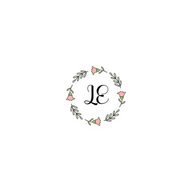 Çiçek Monogramı LE Tasarım Koleksiyonu