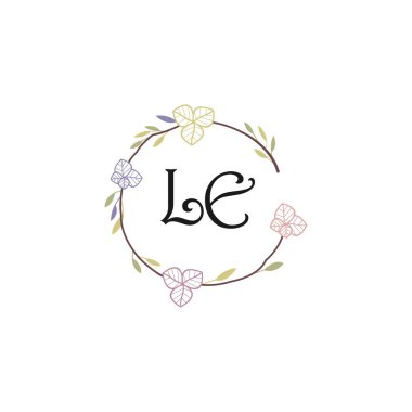Çiçek Monogramı LE Tasarım Koleksiyonu