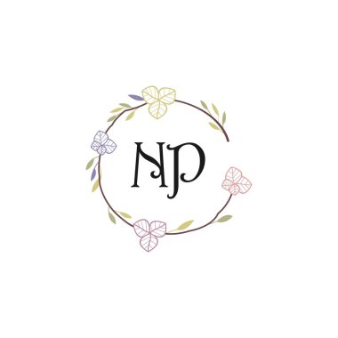 Çiçek Monogramı NP Tasarımları Koleksiyonu