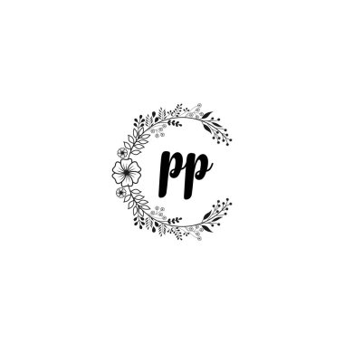 Çiçek Monogramı PP Tasarımları Koleksiyonu