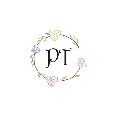 Çiçek Monogramı Beden Eğitimi Tasarımı Koleksiyonu