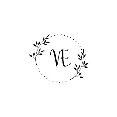 Minimalist Botanik Monogram VE Logo Tasarım Koleksiyonu