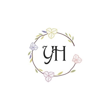 Çiçek Monogramı YH Tasarım Koleksiyonu