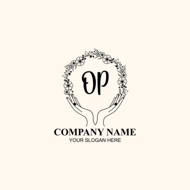 Çiçek El Yazısı Doğa ve El Elementleri ile İlk Logo Operasyonu