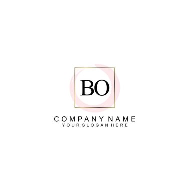 İş ve Kişisel Markalar İçin BO Modern Logo Tasarımı