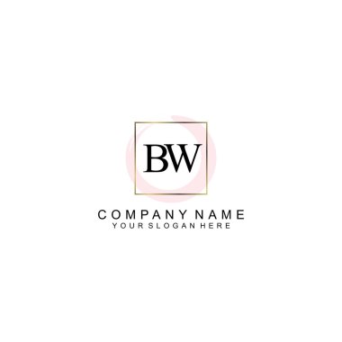 BW Modern İşletme ve Kişisel Markalaşma İçin İlk Logo Tasarımı