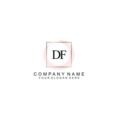 DF Modern İşletme ve Kişisel Markalaşma İçin İlk Logo Tasarımı